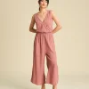 Jumpsuit holgado sin mangas